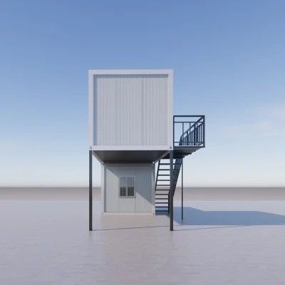 Customized Tiny Prefabricated Modular Homes For Workshop Warehouse Construction