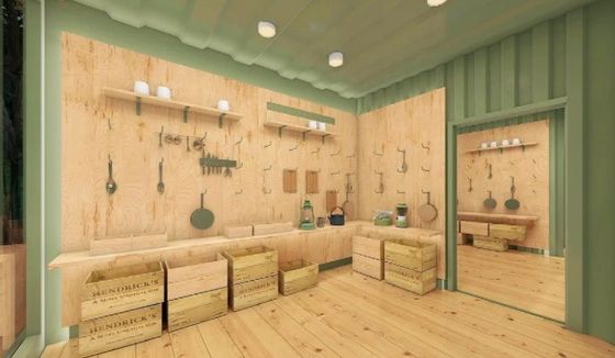 Safe Installed Modular Steel Design Customized Portable Flat Pack For Luxury Living