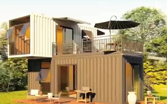 Hotel Flat Pack Container House Portable and Customizable Accommodation Solution