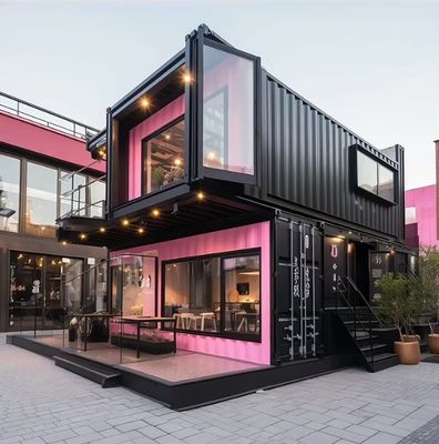 Modern Flat Container House Portable Detachable For Luxury Internet Celebrities