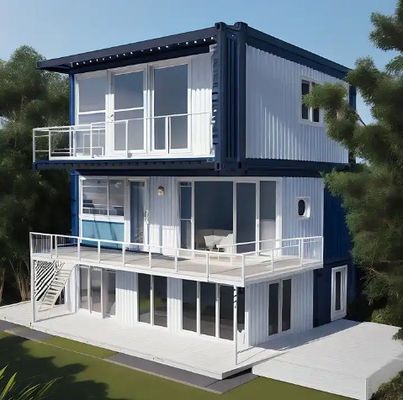 Portable Flat Pack Homes Ideal For Hotel And Office Container House