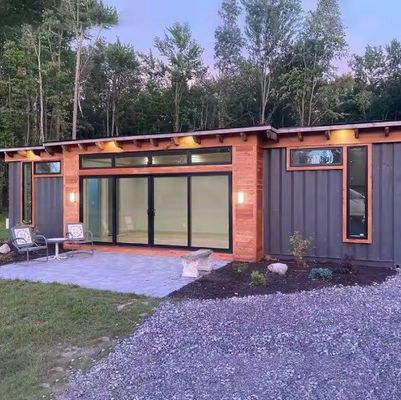 Modern Container Portable House Flat Pack Folding Fast Install With Steel Door