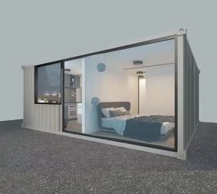 Modern Container Portable House Flat Pack Folding Fast Install With Steel Door