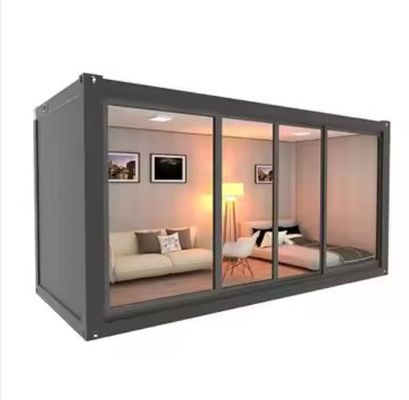 Contemporary Two Layers Flat Pack Container Prefab House For 20ft 40ft