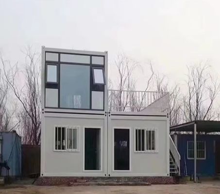 Contemporary Design Style Steel Structure Portable Prefab Folding Container House