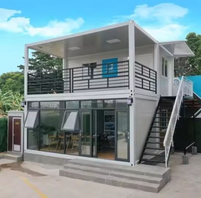 Customized Color Modular Multistory Prefab House Containers Homes Buildings
