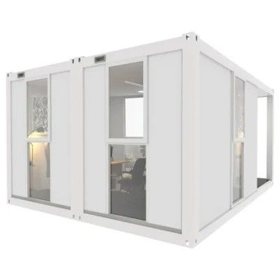Modern Assembled Fat Pack Container House For Portable Prefabricated Living