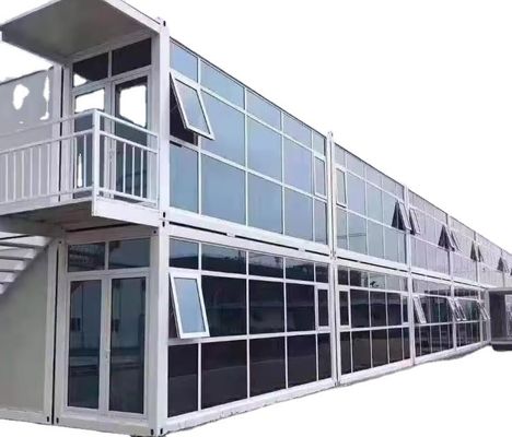 Detachable Office Mobile Flat Pack House With Modern Design Recyclable Materials