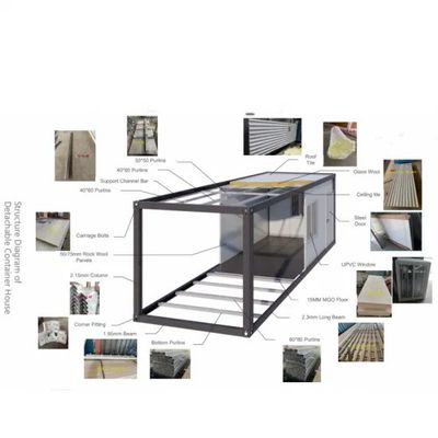 Expandable Home Flat Pack Container Mobile Living Container House